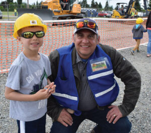 Carter and Mark at Dozer Days